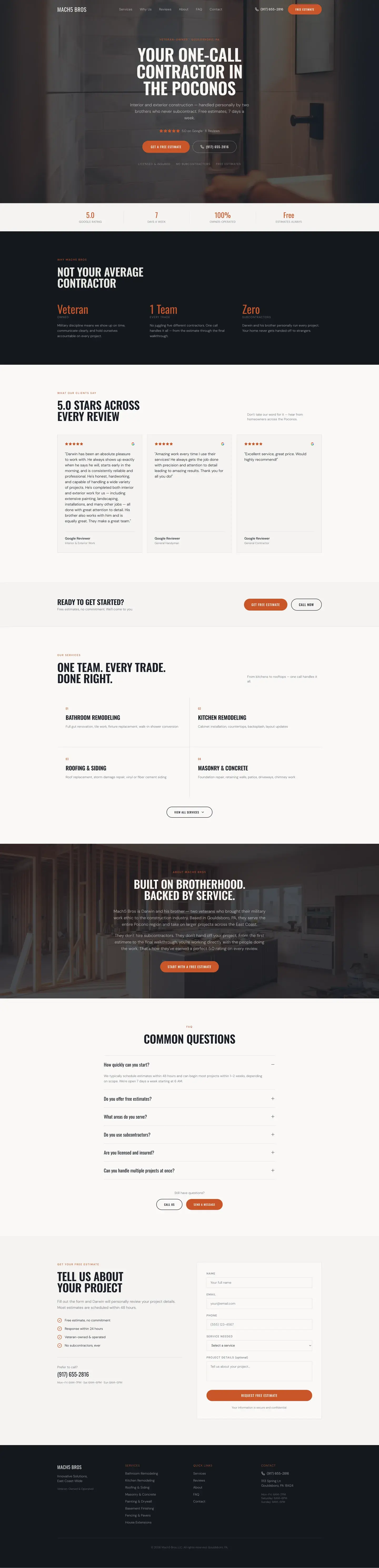 MACH5 BROS Home Improvement screenshot 1